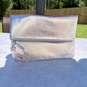 NWT VS Angel Fold-Over Makeup Pouch